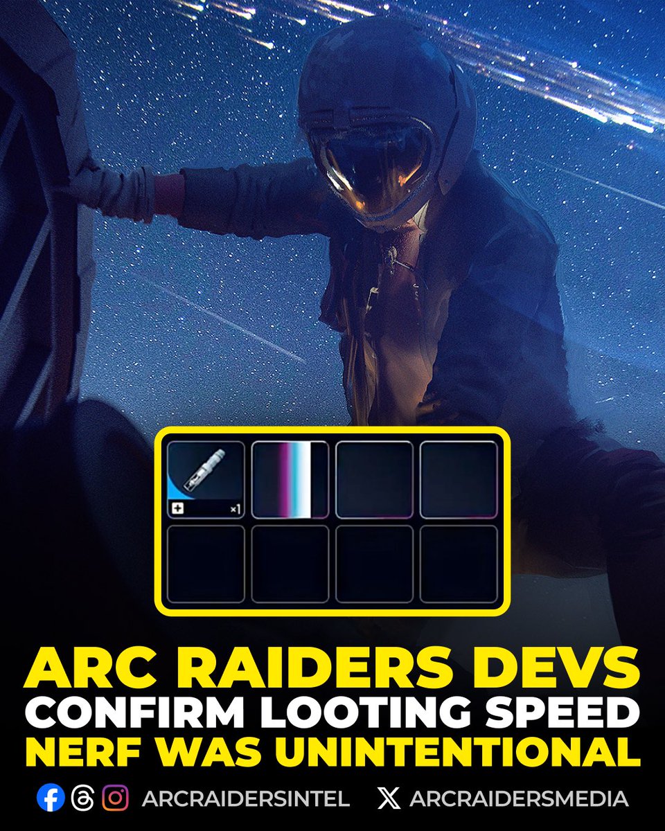 ARC Raiders Updates tweet media