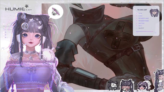 IT'S HUMIE TIME !! ★
Render a new illust comms with me >_<
🔗 ↓