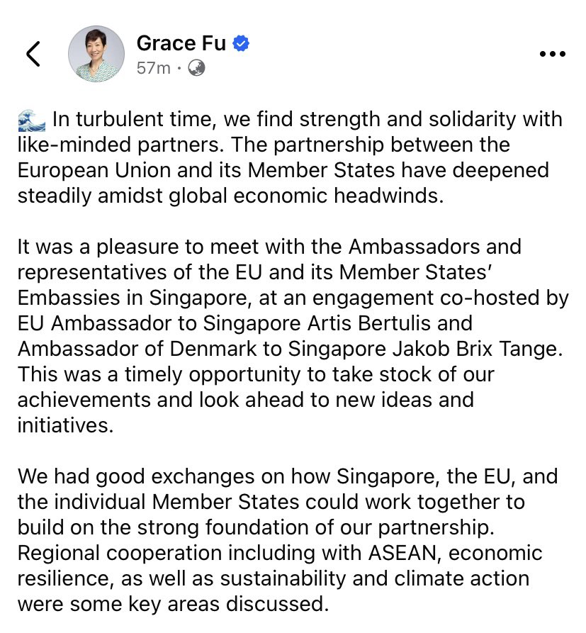 EU in Singapore tweet media