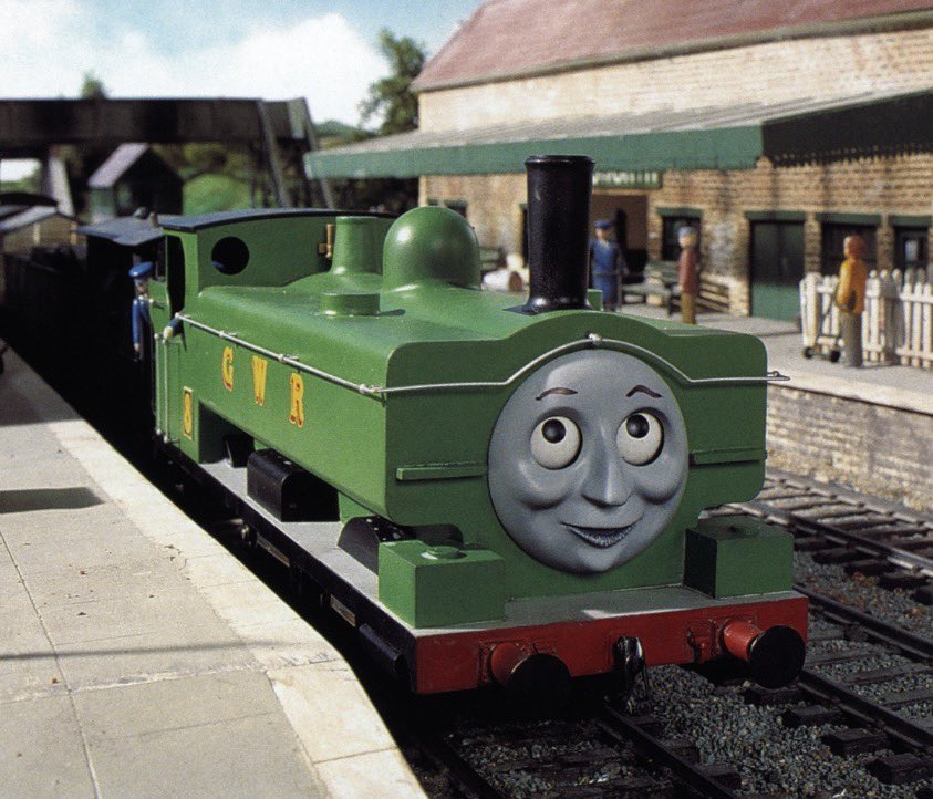 C40D261's tweet image. #塩屋浩三 
#ダック
#きかんしゃトーマス

塩屋浩三さん、ご冥福をお祈りします。

大西部鉄道流は永遠です。