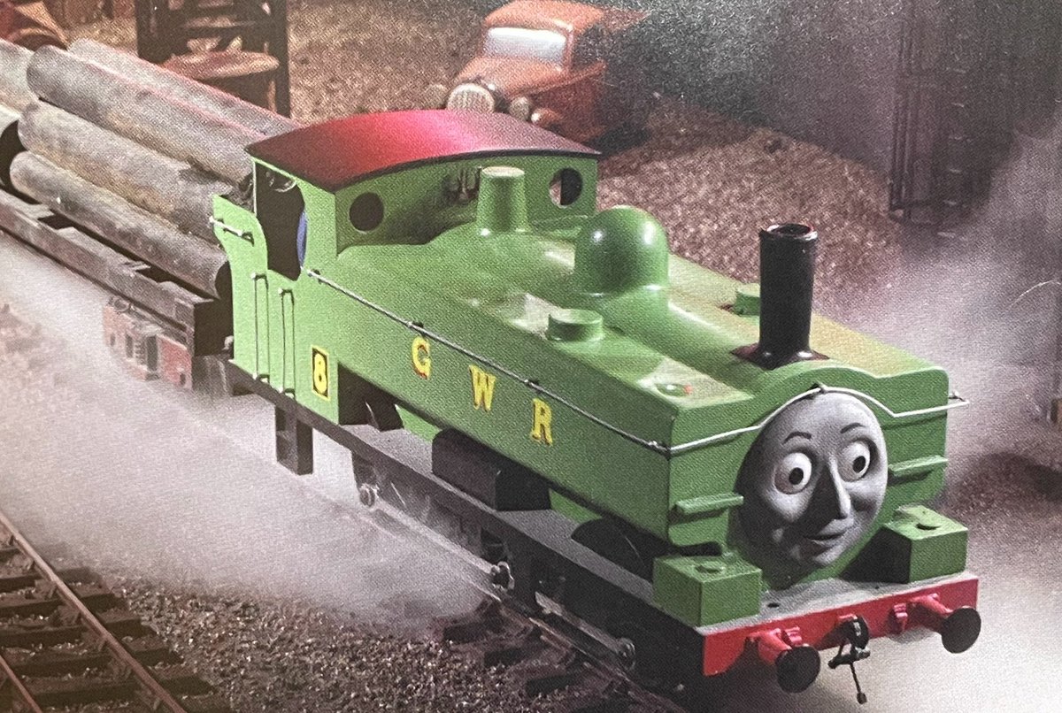 C40D261's tweet image. #塩屋浩三 
#ダック
#きかんしゃトーマス

塩屋浩三さん、ご冥福をお祈りします。

大西部鉄道流は永遠です。