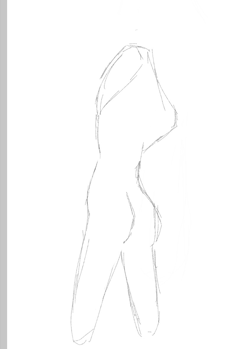 最近このような素体が大好きなので
これを素材として皆さんに描いていただきたい