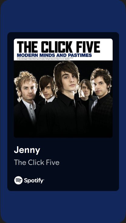 #JforJanuary

Day 28

Any other J proper noun

“Jenny” - The Click Five
#ItsKillingMe

🎶 Jenny, what’s the problem? 🎶

youtu.be/1350czEuKzg?si…