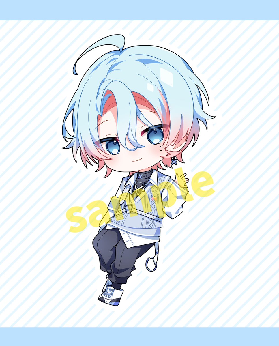 [お仕事]
こちらSDイラストでお手伝いさせていただきました🙌
1周年おめでとうございます🎉