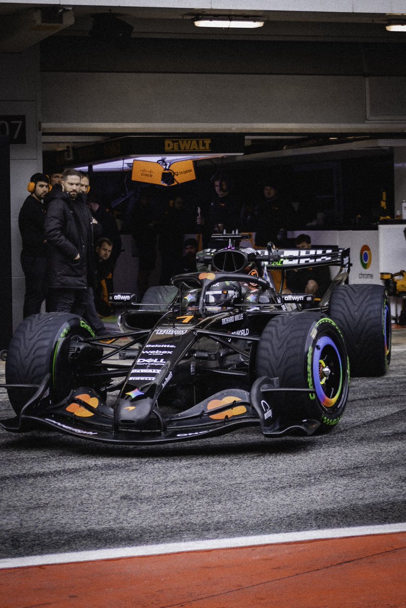 Lando en el último posteo de McLaren! 

El 1 es irreal 🥹