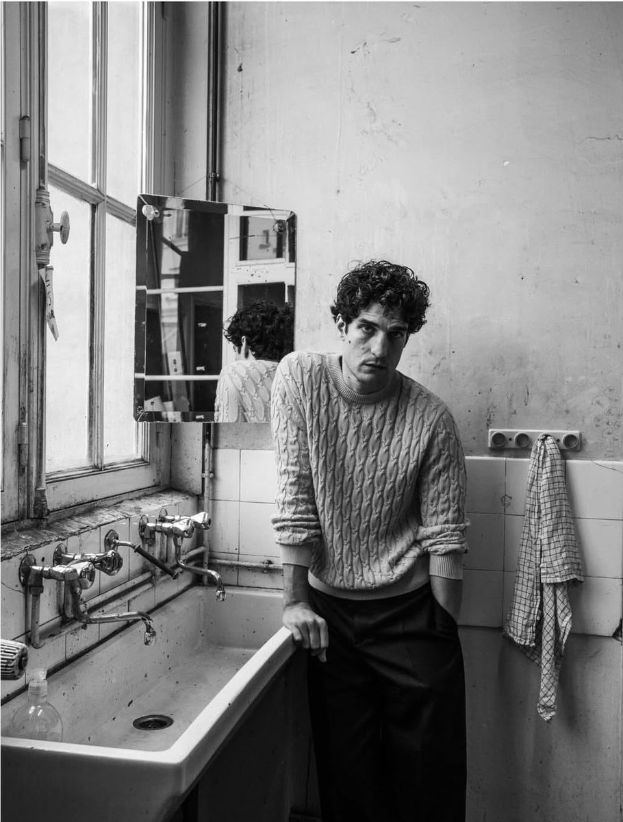 garreldaily's tweet image. Louis Garrel for fthsi. Photographed by Christopher Anderson.