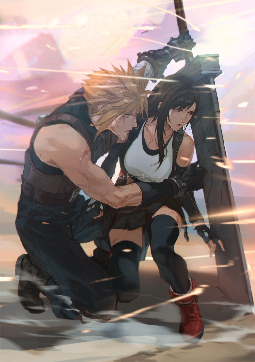 SPYKEEE1945's tweet image. Protect Tifa.

#Cloti | #FF7