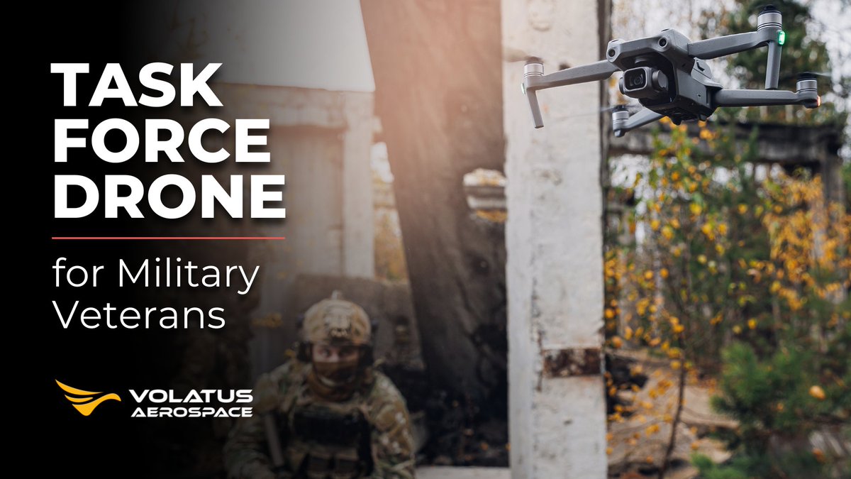 VolatusAero's tweet photo. Veterans: turn your service skills into a civilian drone career.
Task Force Drone offers hands-on training, business coaching, certifications and career support.
Toronto | Apr 27–May 1, 2026
https://t.co/InfucKhUZL
#Veterans #RPAS #VolatusAcademy #TaskForceDrone https://t.co/04gTgYTQlz