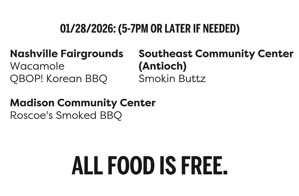 AntiochMSBears's tweet photo. Food Truck Distribution is happening today, Wednesday, January 28th, between 5 and 7 pm (or later if needed) at different locations around the city. All food is free! https://t.co/ZkHXXla6eF