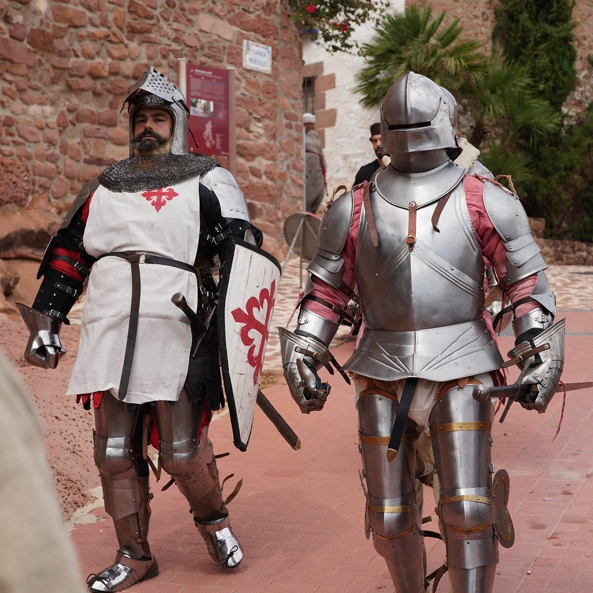 ElBaronJack's tweet photo. I TROBADA INTERNACIONAL D’ORDRES MILITARS MEDIEVALS - I Encuentro Internacional de Órdenes Militares Medievales - Septiembre 2025 
 
En colaboración con Aurart y Medievalis.  

#medieval #armadura #armour #armor #reenactment #recreaciónhistórica #knight #caballeros https://t.co/WNiS4Kd3pI
