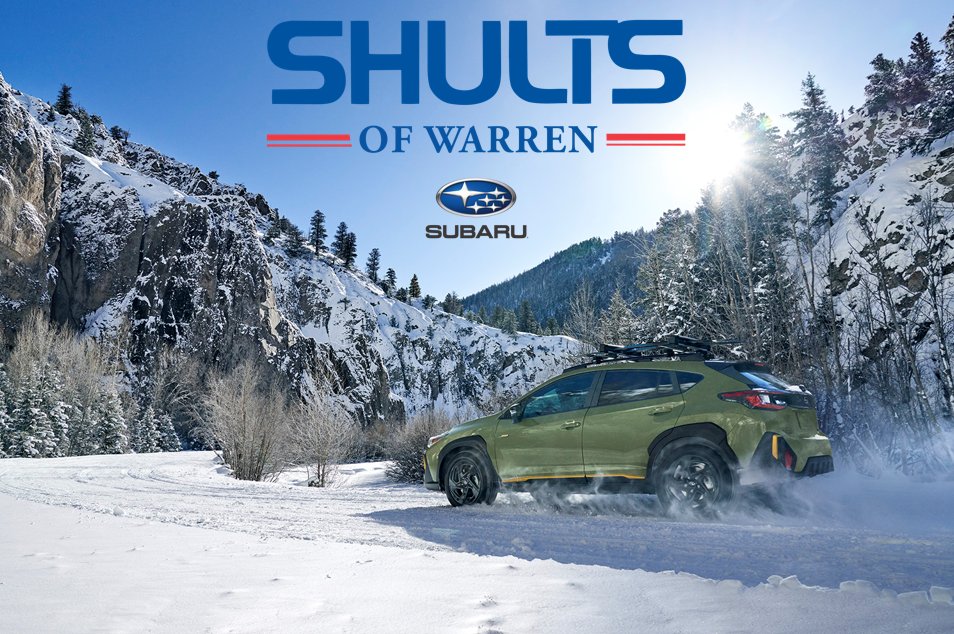 ShultsofWarren's tweet image. You could lease a 2026 Subaru Crosstrek Premium for ONLY $299/month!

OR

SAVE with Your SHULTS DISCOUNT and available 2.9% APR!

Swing in for test drive in 1 of our 15 in-stock and available Crosstrek options!

814.726.3150
shultssubaruofwarren.com/new-inventory/…

*SE6058. Includes Dealer…