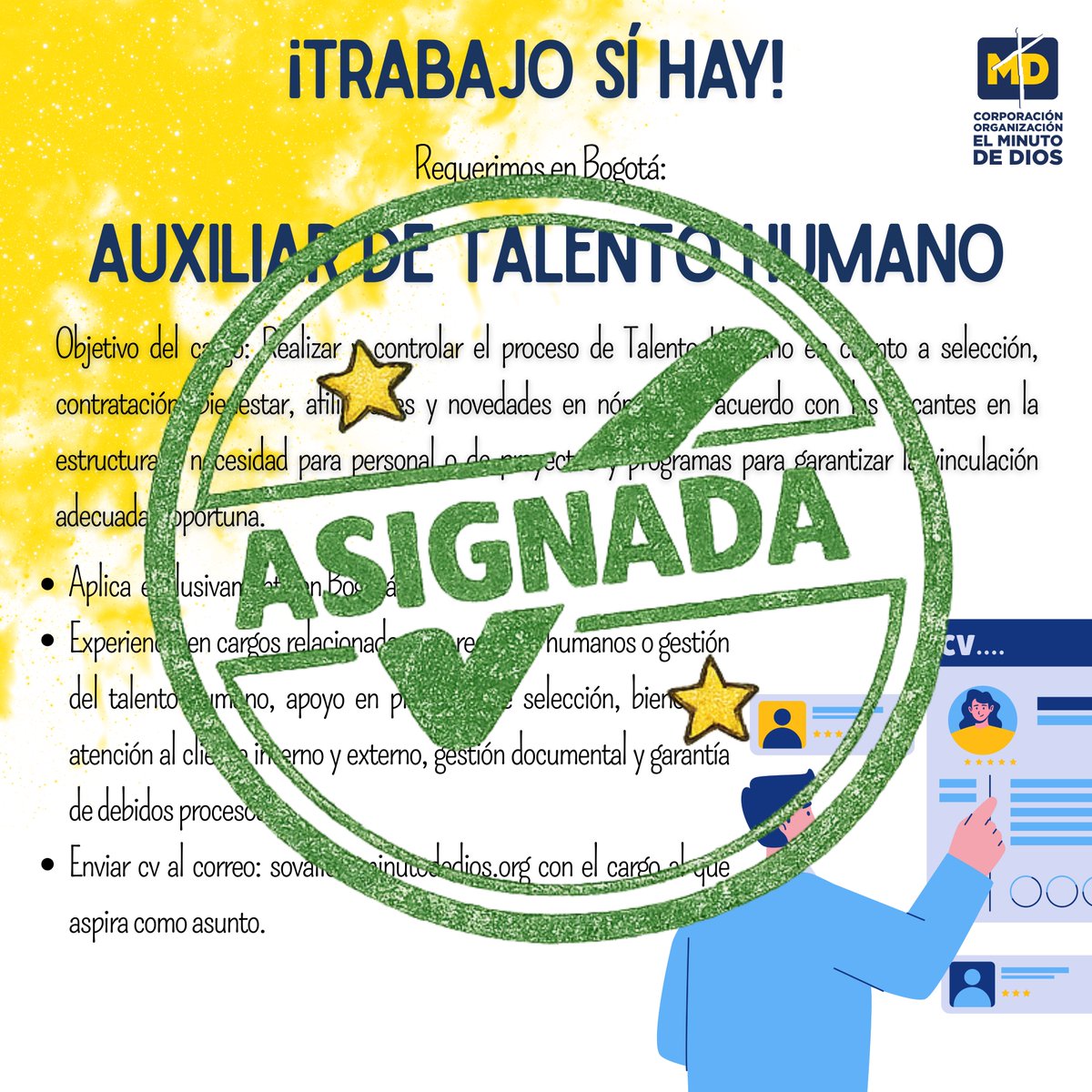 Corporación Organización El Minuto de Dios tweet media