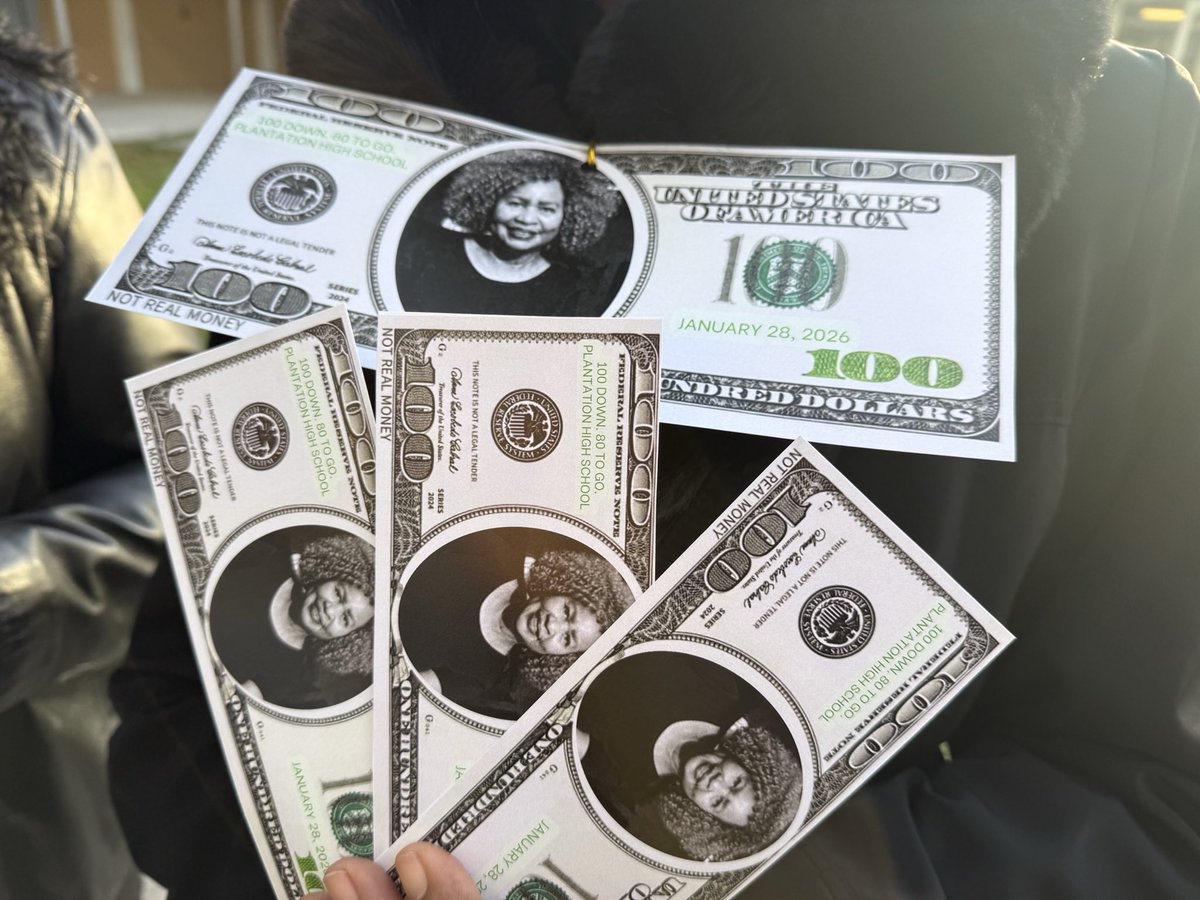 Plantation High tweet media