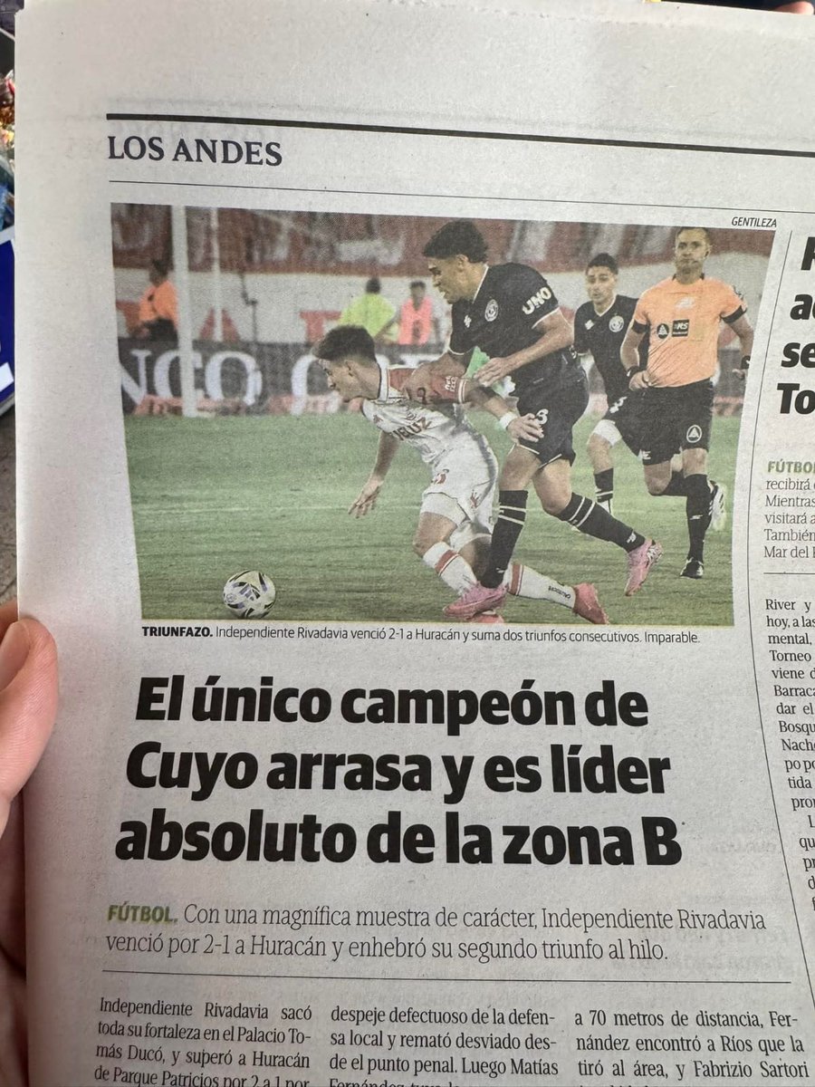 Buen dia..todavía cabe alguna duda??pobre de la gente que kes toca leer este tipo de noticias.. un abrazo grande les manda el Primer Campeón de Cuyo.💙⭐️