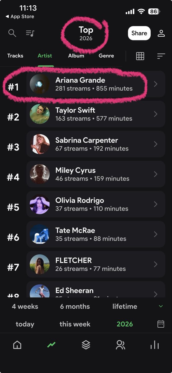 13ChelseaTV's tweet photo. Just putting this out there in case anyone is looking to sell tickets for the Eternal Sunshine Tour 👀🤞🏼🤍
2025 Spotify wrapped and lifetime Spotify stats https://t.co/POsNdpZONi