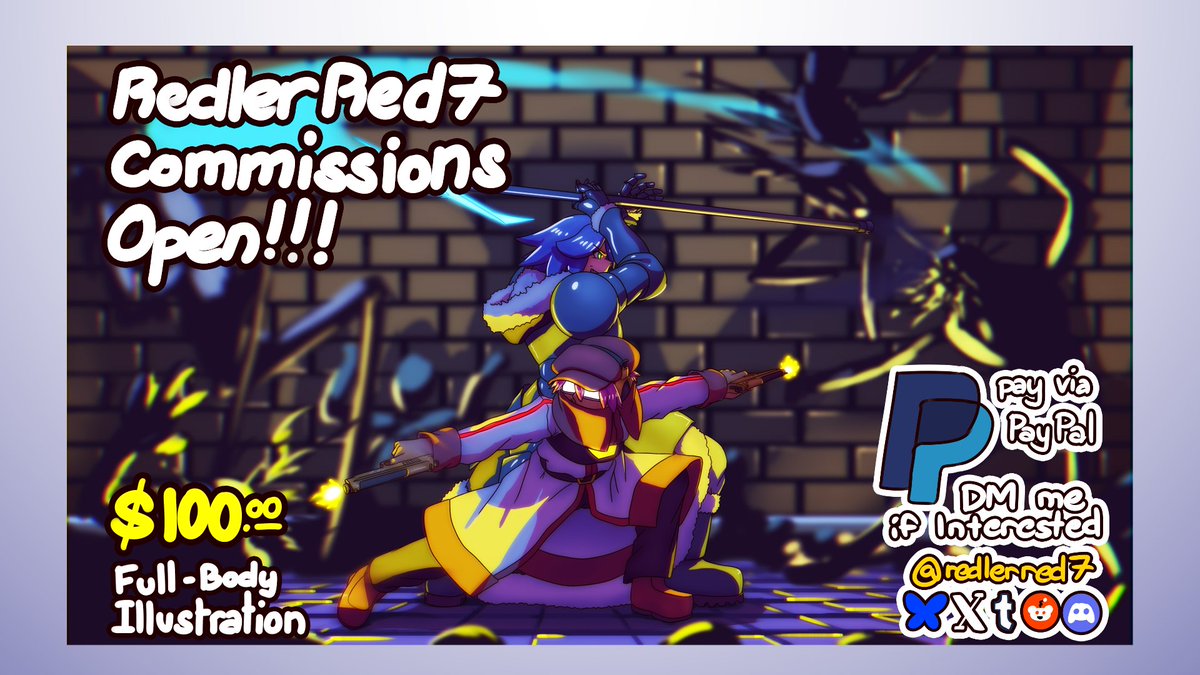 RedlerRed7 (Commissions Open) tweet media