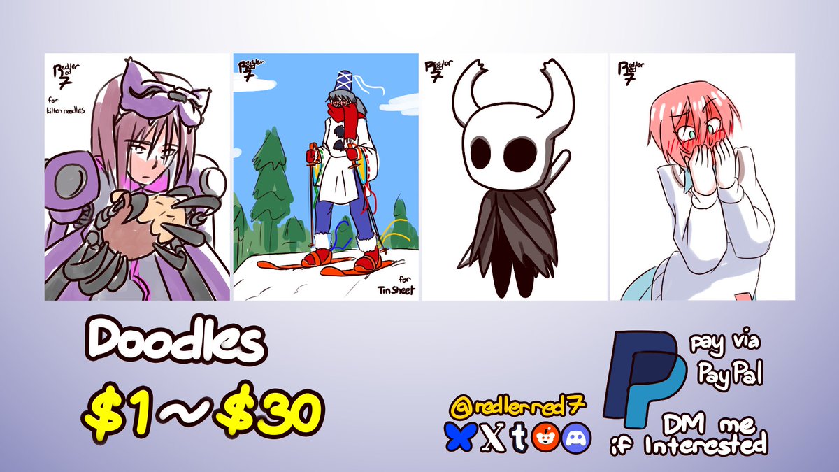 RedlerRed7 (Commissions Open) tweet media