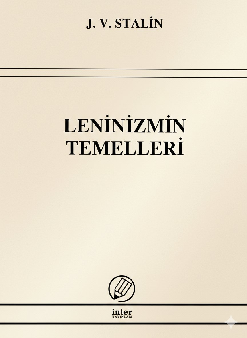 Leninizmin Temelleri - Josef Stalin #pdf

İNDİRMEK İÇİN:
👇
lnk.news/scMT

KİTAP BİLGİLERİ:
TÜR: PDF
