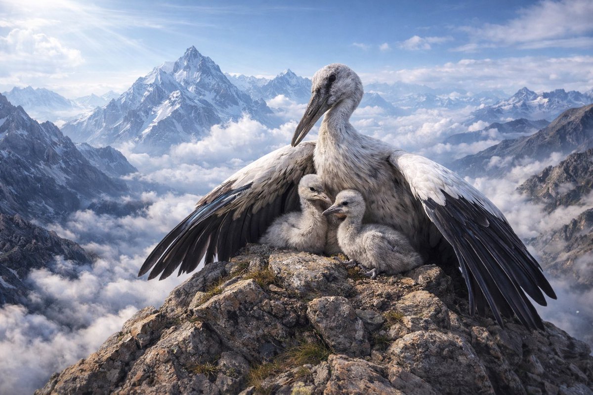 0xDunkel's tweet image. They destroyed her nest. And she cried out for her family $crane