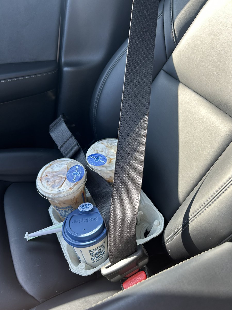 Yes these are all for me.  

It’s been a hard week. 

I don’t need your judgement.  

I just need <a href="/DutchBros/">Dutch Bros Coffee</a>