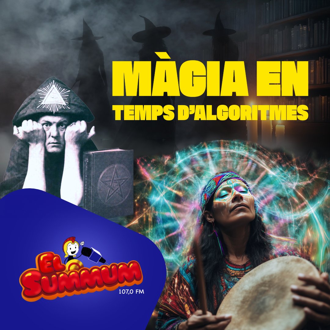 🎙 Això és EL SUMMUM!!! 

📍 Vol. 2 molt màgic, on Fer Quintana (<a href="/vladstrange_/">VladStrange</a>), <a href="/VictorFG1982/">Víctor Fernández García | Bipolaridad y fantasía</a>, <a href="/VicJota/">VicJota</a> i Víctor Palau 3a Fase, juntament amb Isamel i Geor, obriran debat xamànic amb David O. Amb tot ben seguit per 📹 Silvia Mora.. No t'ho pots perdre!
❤️‍🔥
<a href="/OnaLaTorre/">Ona la Torre 107.0FM</a>
<a href="/RaquelMawu/">Raquel Martínez</a>