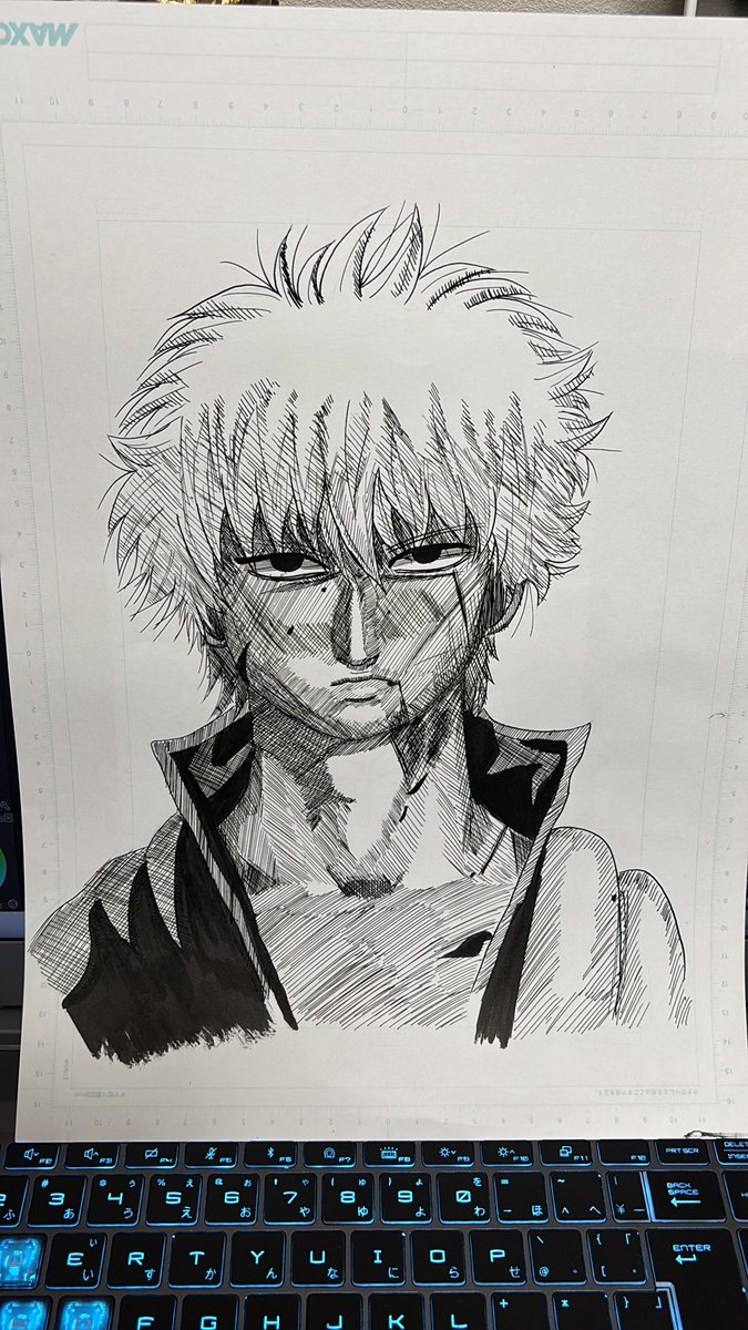 全然X使ってなかったのでこれからバンバン使っていきます！　　#銀魂　#坂田銀時