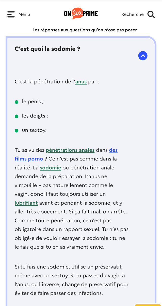 THEVENONPierric's tweet image. Pas de réseaux sociaux pour les moins de 15 ans, mais les ados prépubères disposent d'un site gouvernemental pour savoir comment sodomiser. "Santé Publique France" s'il vous plaît.