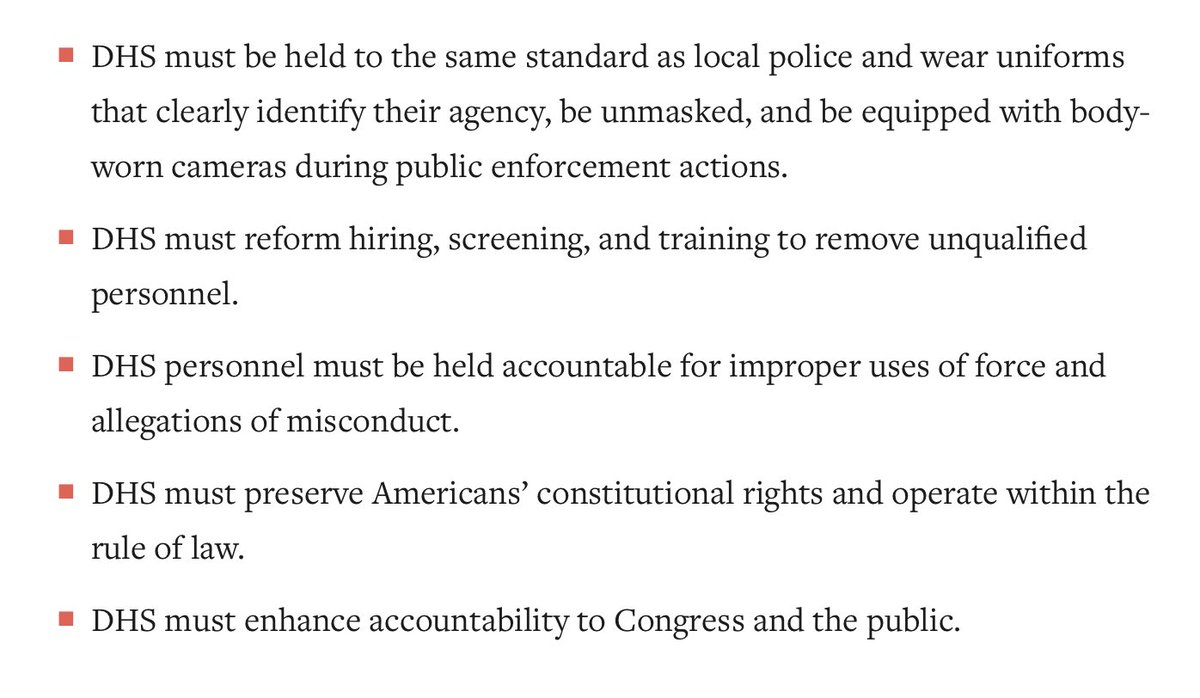 .<a href="/amprog/">American Progress</a>'s recommended reforms are somehow more facile than those proposed by Senate Dems. We got "body-worn cams", we got "training," we got vague demands of "accountability" without any enforcement mechanism. We got even vaguer congressional oversight. The Long 2014 continues.