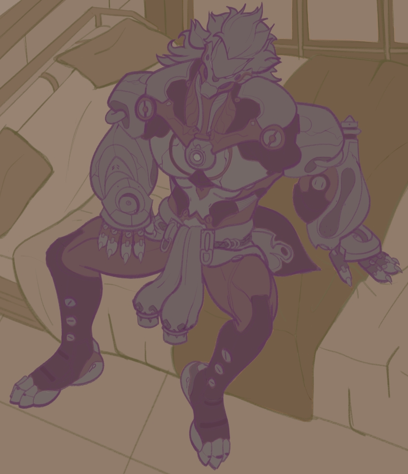 PearWithoutTheT's tweet image. Did someone order a Banyue? (WIP) #ZenlessZoneZero #Banyue #zzzero