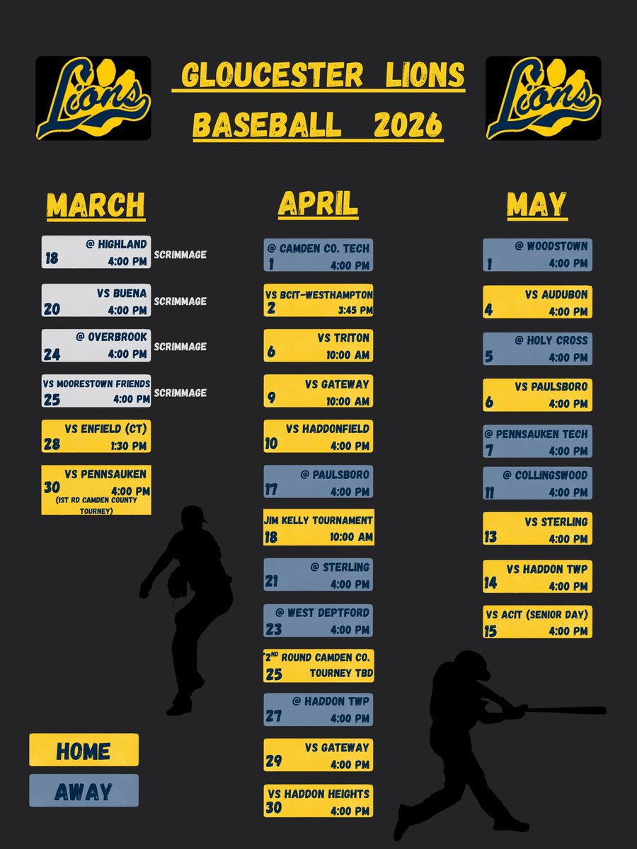 GHS Lions Baseball tweet media