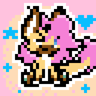 a gift for raqueeellll 
i guesss improving my pixel artss