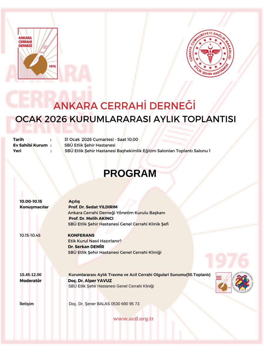 Ankara Cerrahi Derneği tweet media