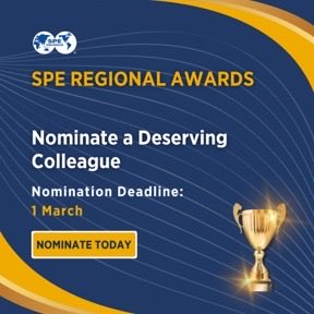spe_ram's tweet photo. One of the best parts of being involved with SPE is recognizing the people driving progress in our profession. There is still time to submit a nomination for the SPE Regional Awards before March 1. #WeAreSPE  https://t.co/xeXKj81iYD https://t.co/QmwLOo8sY9