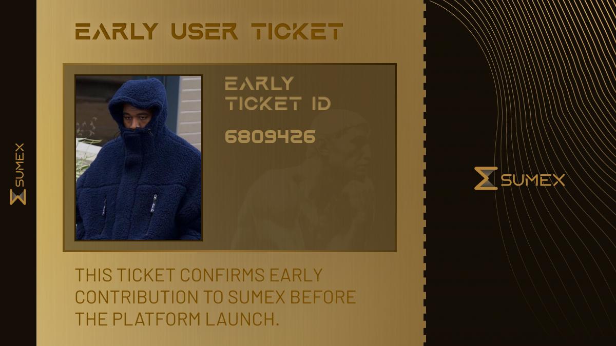 2000Davydenko's tweet photo. I want to become one of the EARLY BIRDS in @Sumex_Labs!

Only 15,000 roles - and they’re getting claimed fast.

Their first OG-PASS wave was claimed in just one day, I’m not missing this one.

TGE SOOOOOON!

btw - check out my excellent ticket 
@rlxrzc @tranmynh
@victorialeyaa https://t.co/2dECk2efqf