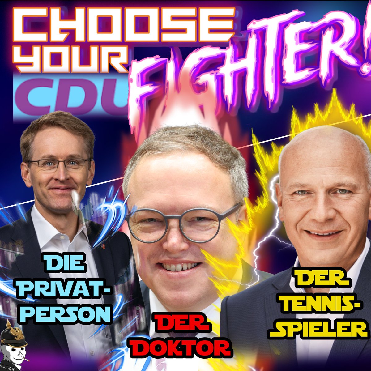 Wählt euren Kämpfer!