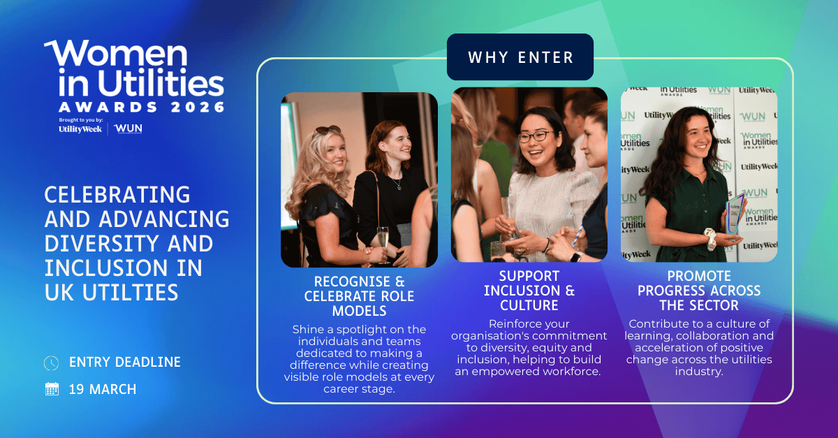 UtilityWeek's tweet image. The Women in Utilities Awards are looking for nominations and entries from YOU to celebrate the remarkable achievements of women in the utilities sector and the organisations and individuals that champion them. Nominate an inspiring women today ➡️ bit.ly/3Z4W9Ws…