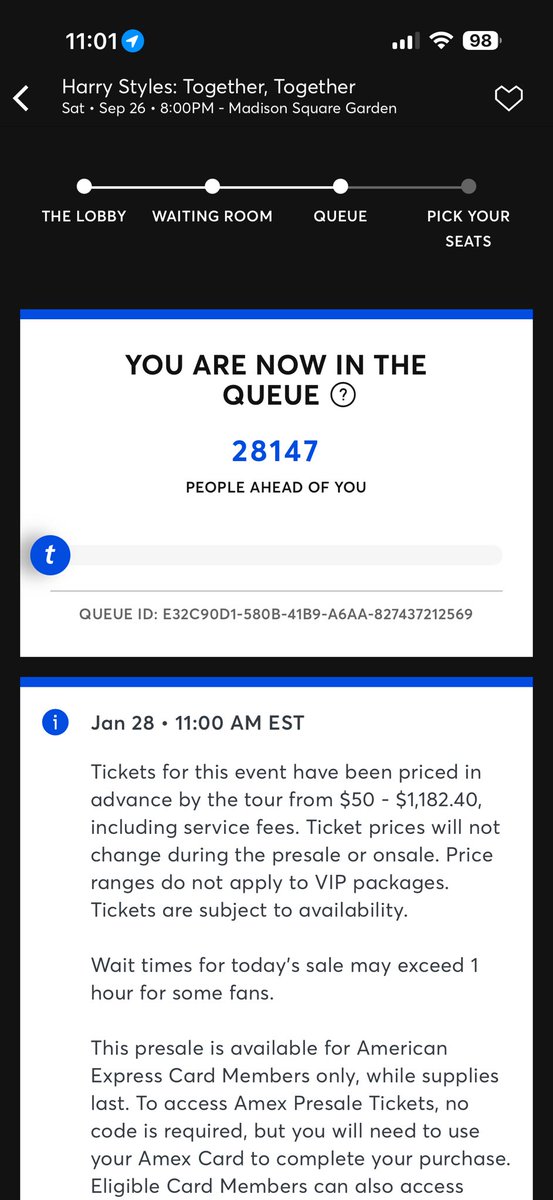 tpwkashlyn's tweet photo. a little closer than normal, still no tickets https://t.co/PYUKD3foiF