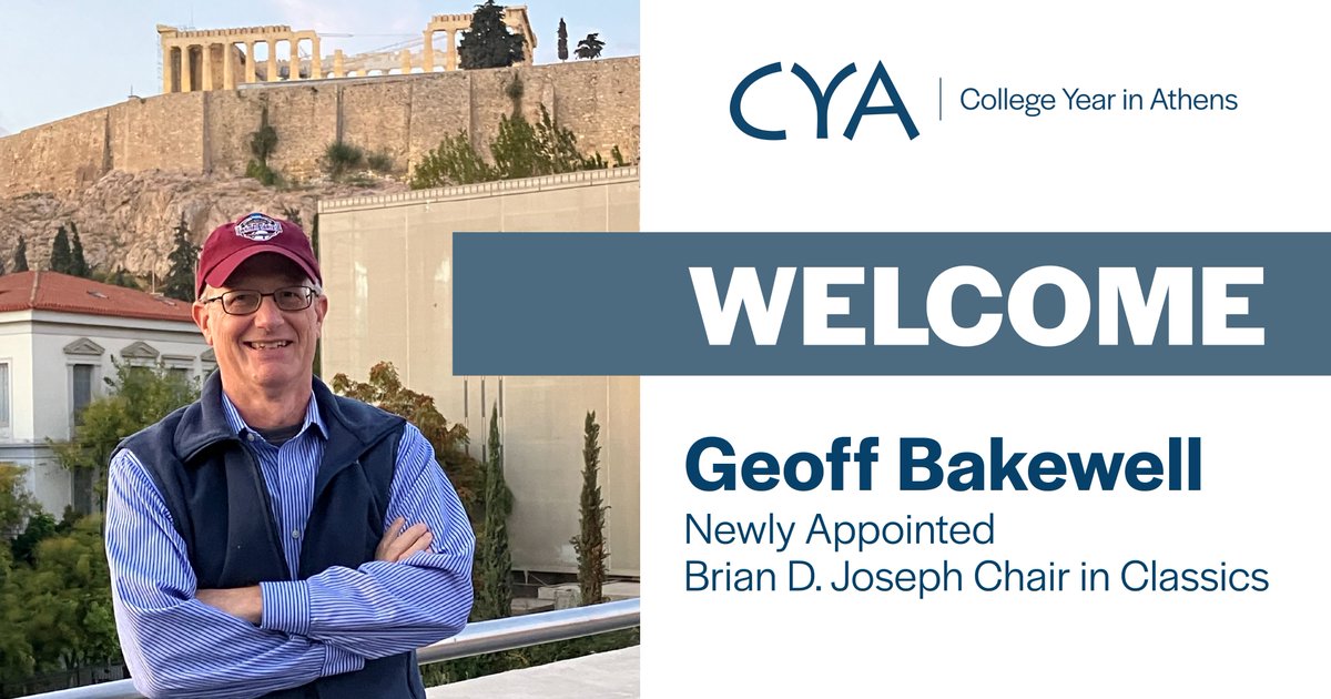 College Year in Athens tweet media