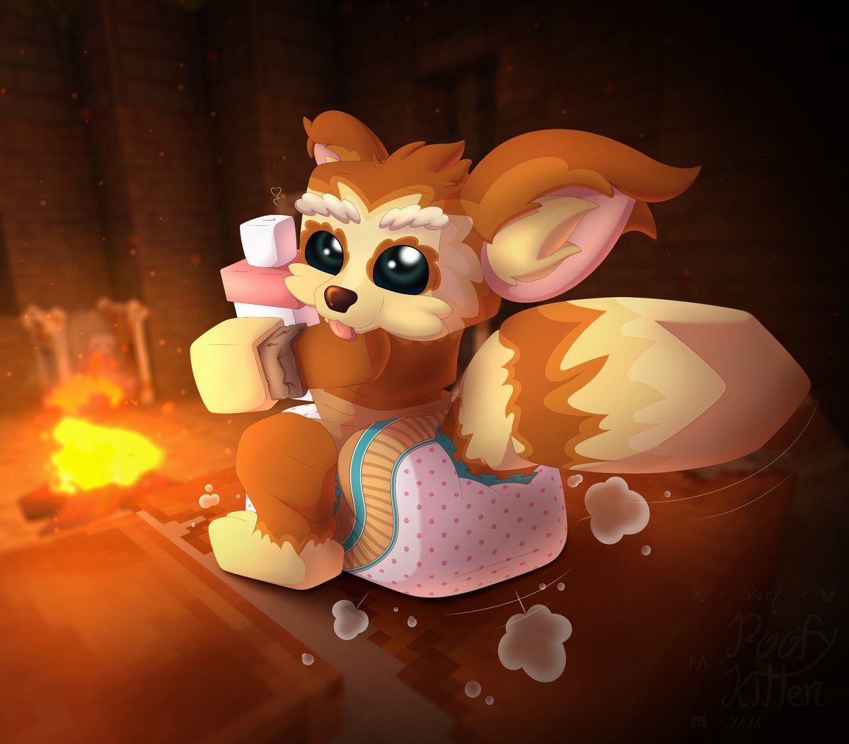 Padded Kitty cat meow tweet media