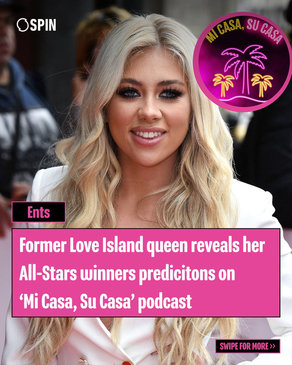 spin1038's tweet photo. “I think Jack Keating is lovely, and I think a lot of people in the villa love him.” 🙌

Season 6 #LoveIsland queen #PaigeTurley revealed her #AllStars predictions on the latest episode of #MiCasaSuCasa

Listen to new episodes of Mi Casa Su Casa out now on the @GoLoudApp https://t.co/gMID47gE2y