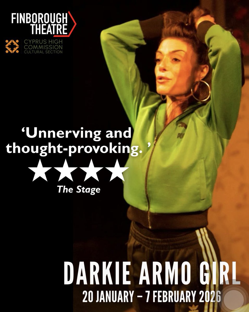 Darkie Armo Girl  is back on stage! 
Tickets available through the link in our bio. Tickets also available for purchase in person. 
.
.
#MeTooTheatre #ArmenianTheatre #newwriting #finboroughtheatre #london #theatre #monologues #feminism #feministtheatre #autobiographincaltheatre