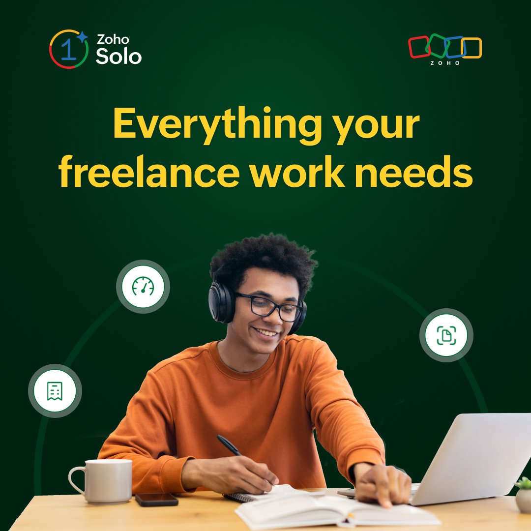 Zoho Solo tweet media