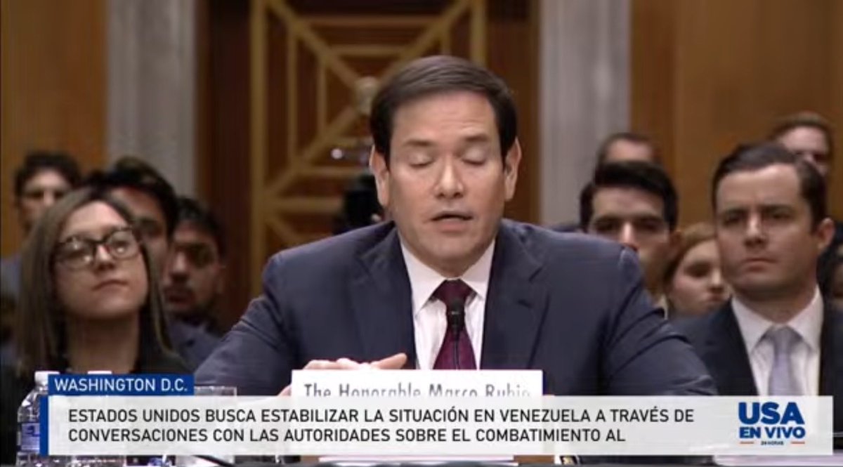MassBehaviorRes's tweet photo. 🇺🇸🇻🇪 Oficial, via: #SenadoDeEEUU 
Comparecencia de @SecRubio sobre acciones en #Venezuela 
Miércoles 28 de enero, 2025
#Summary
“…Nos guiaremos por las acciones, no por narrativas ..”
“…vamos a juzgar basándonos en acciones no en palabras,,”
“…Reconozco que estamos tratando con individuos que no son muy confiables..”
“…Nosotros diremos en qué se puede gastar el dinero producto de la venta de petróleo..”
“Los pagos que hagamos serán debidamente auditados..”
“…América latina está mejor sin Maduro..”
“…Venezuela es un país muy rico, el problema es que su riqueza estaba siendo robada..”
“…Venezuela no necesita nuestro dinero para crecer, tienen suficientes recursos..”
“…intentamos negociar con Maduro, le ofrecimos opciones, todas las rechazó..”
“..Las empresas petroleras solo invertirán si hay tribunales internacionales donde se puedan dilucidar controversias..”
“…El plan a largo plazo es que Venezuela pueda vender su petróleo con normalidad..”
“..queremos ver un progreso rápido para hablar de elecciones..”
“…No queremos ver drones de Iran dentro de Venezuela..”
“…Las autoridades venezolanas están solicitando ayudas con embarcaciones petroleras que están saliendo sin autorización..”
“….en muchos países del hemisferio hubo gran satisfacción por la detención de Maduro..”
“…En este momento lo que tienes es una compañía petrolera corrupta y quebrada..”
“…No debemos confundir estabilización con transición..”