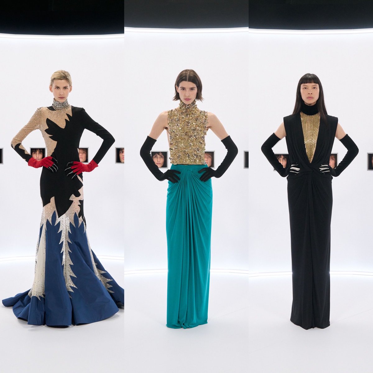 Alessandro Michele describe el legado de Valentino Garavani no solo como un catálogo de imágenes, sino como una ética del hacer, donde crear es cuidar y la belleza debe prestar atención a los cuerpos y las formas.

Valentino Alta Costura SS26