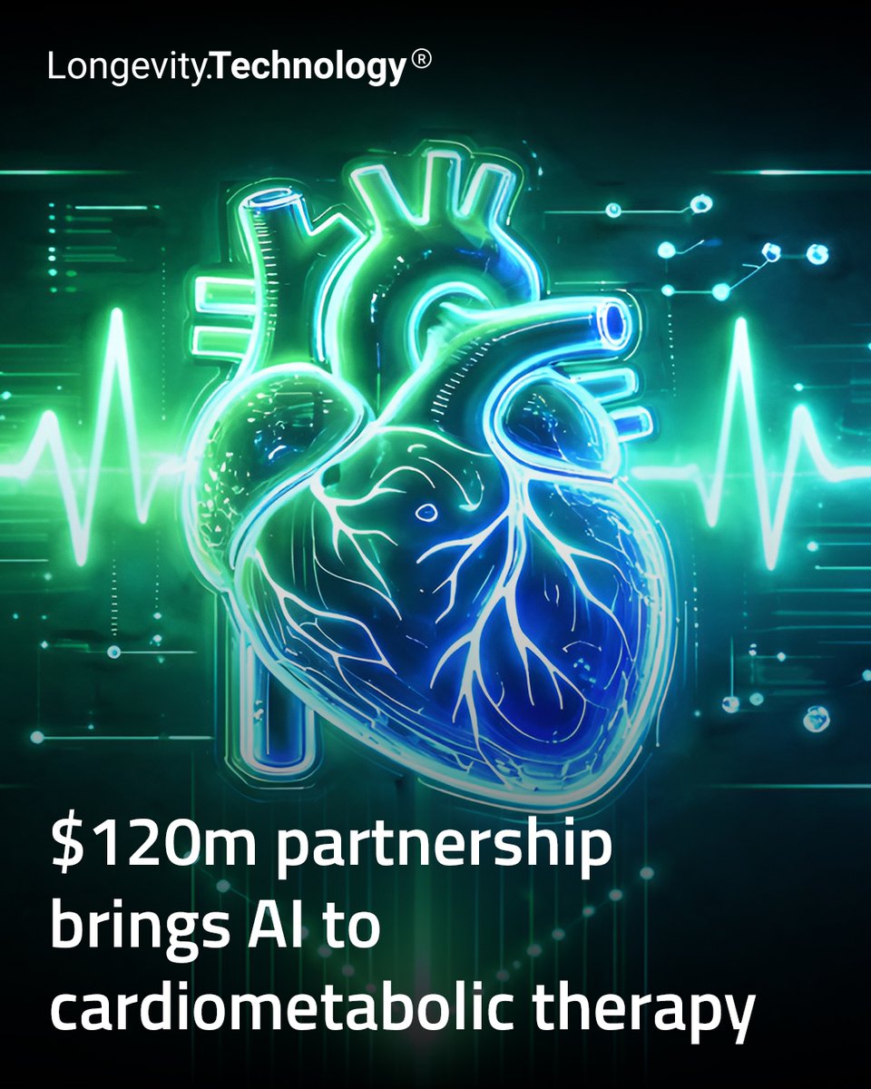 LongevityTech's tweet image. Insilico Medicine and Qilu Pharmaceutical team up to fast-track AI-designed drugs tackling heart, metabolism and aging-related diseases.

longevity.technology/news/120m-part…

#AIinBiotech #Cardiometabolic #InsilicoMedicine #QiluPharma #PrecisionTherapy #longevity #HealthTech #DrugDiscovery