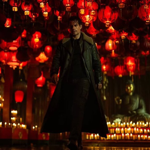 First look at Henry Cavill in the 'HIGHLANDER' remake movie