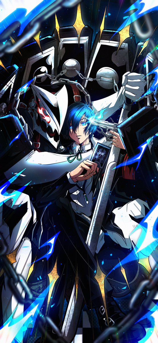 noonvincent's tweet image. MAKOTO YUKI &amp;amp; THANATOS Ⓜ️
Commission for @ShadowAkuma8756 !