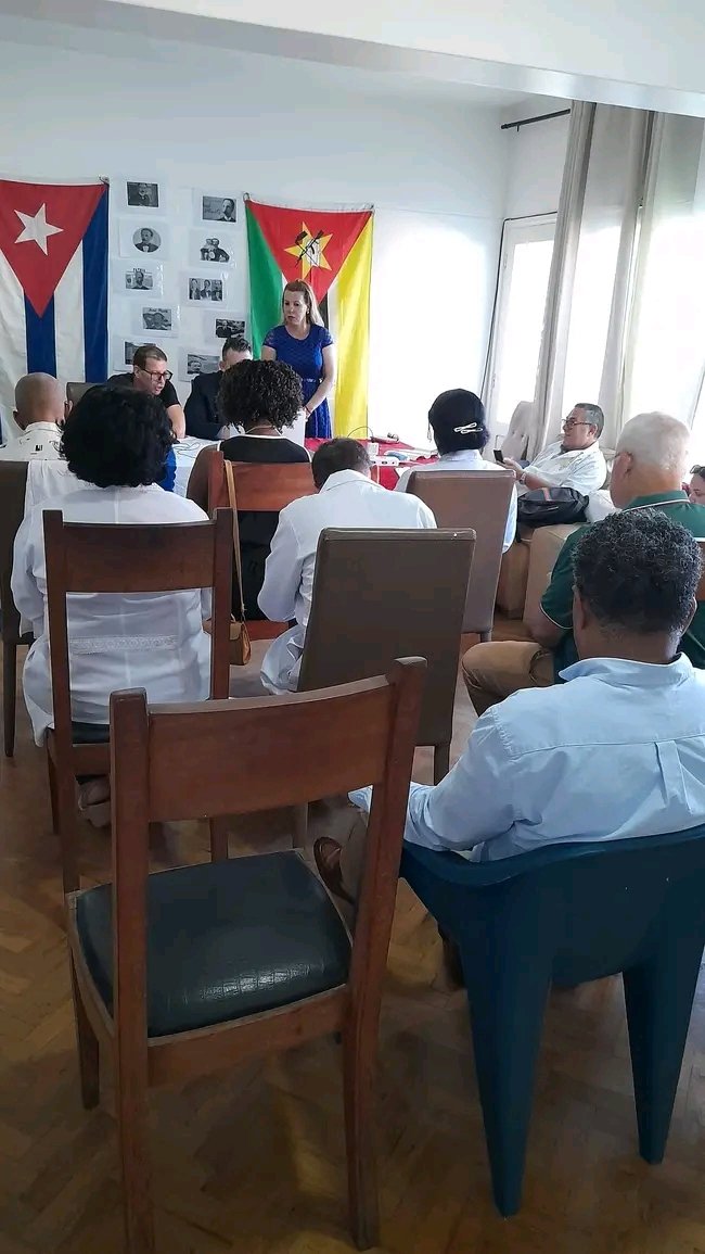 🇨🇺✨ La Brigada Médica Cubana en Mozambique 🇲🇿 desarrolló Foro Virtual en Conmemoración al 173 Aniversario del Natalicio del Apóstol de la independencia de 🇨🇺, el poeta sublime, el intelectual brillante✨
♥ Desde cada rincón donde la solidaridad cubana late, celebramos a #Martí