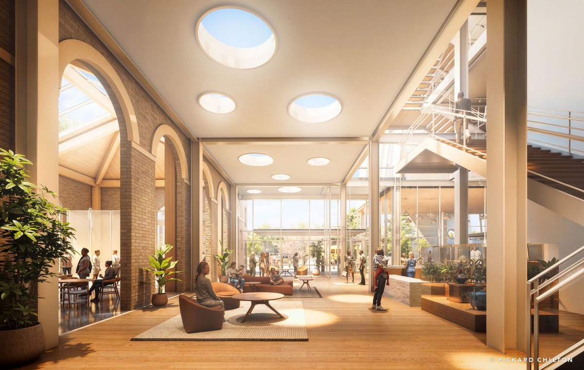 JoeBrunoWSOC9's tweet image. The Levine Museum of the New South is heading to South End. The museum announced today it is planning to acquire 1800 South Blvd at the corner of East and South. The new campus will be 10,000 square feet. The museum was in Uptown from 2001-2022.

Renderings- Pickard Chilton