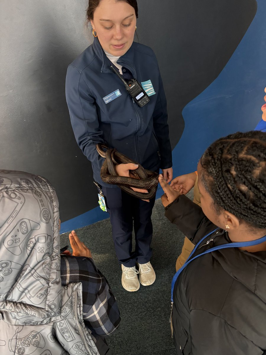 We’re having a blast at the South Carolina Aquarium!